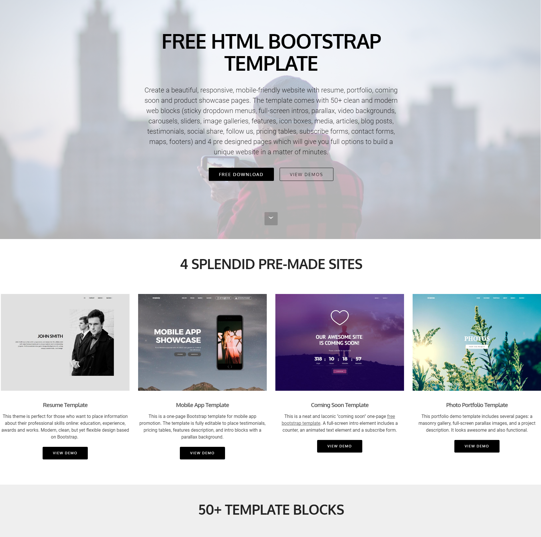 Free Website Templates Bootstrap 5 Best Design Idea