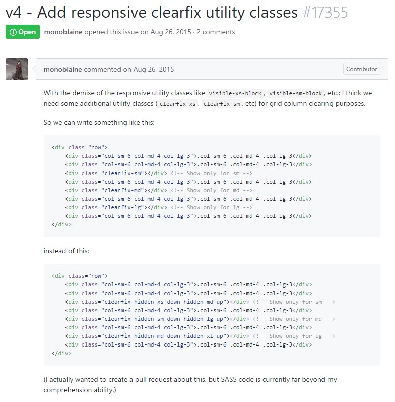 Bootstrap Clearfix - examples & tutorial