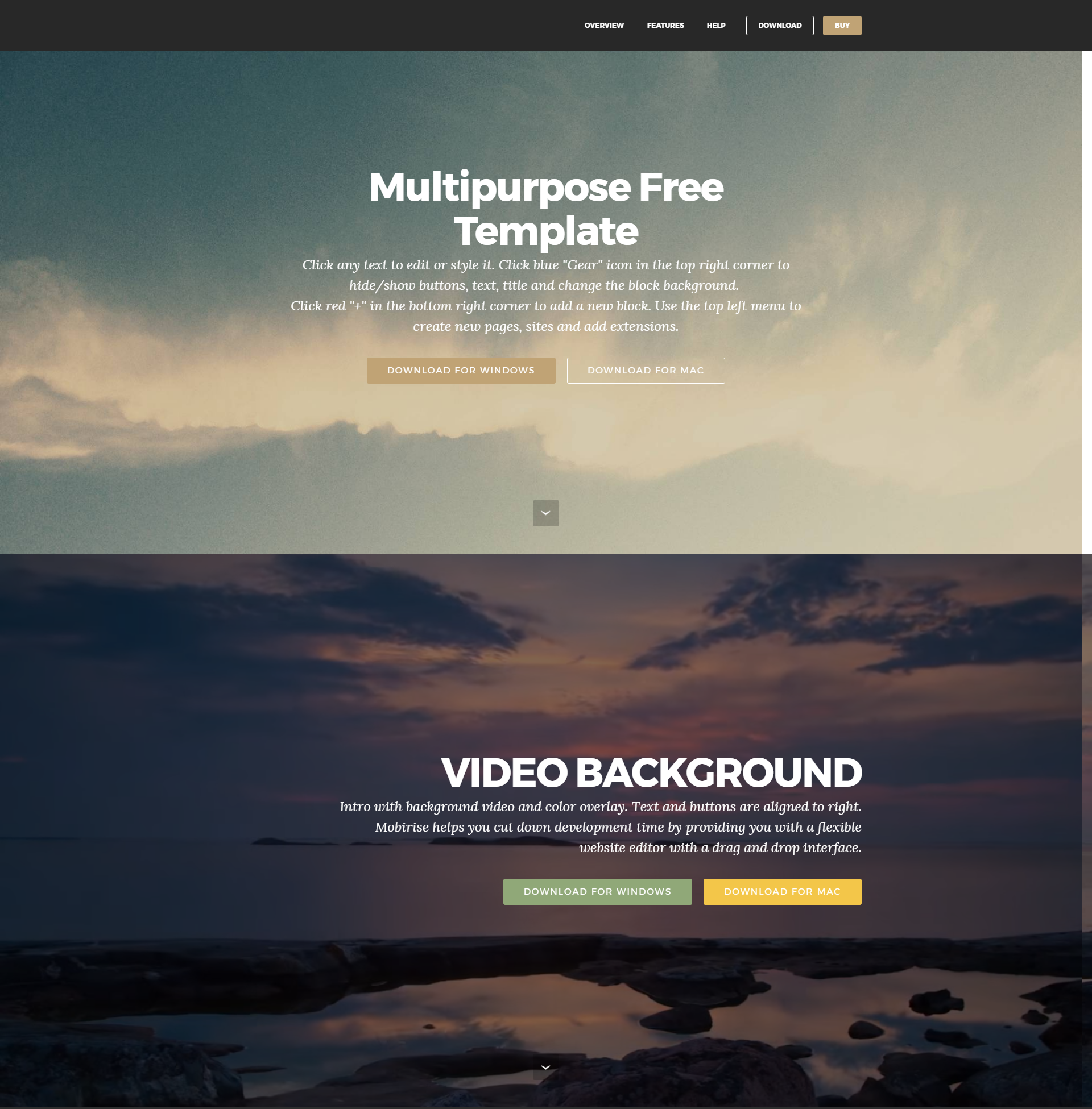 CSS3 Bootstrap Templates