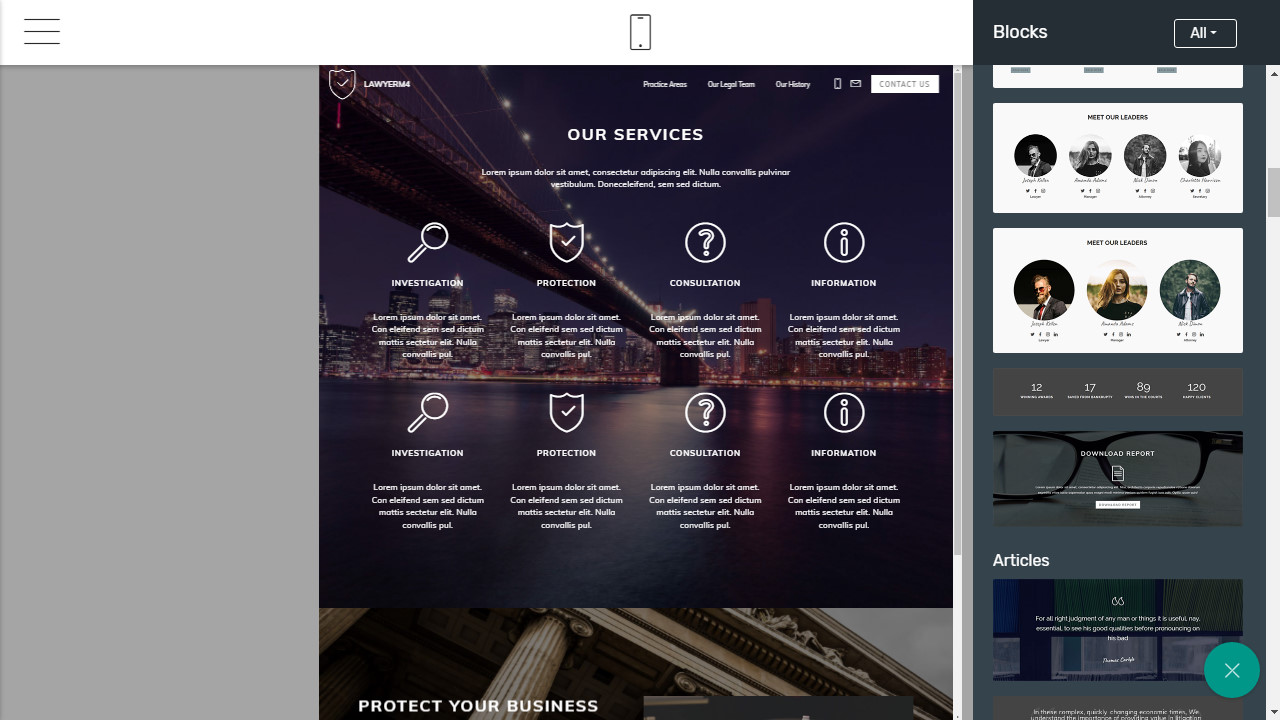 bootstrap html template