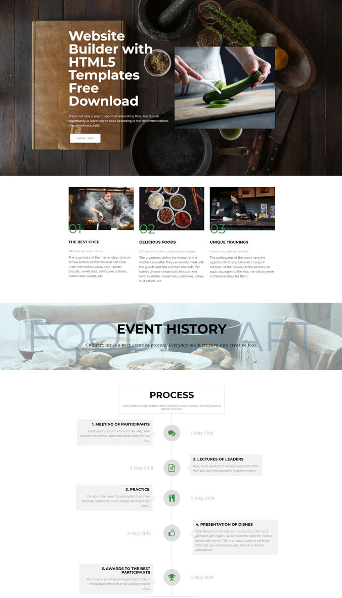 Event Website Templates