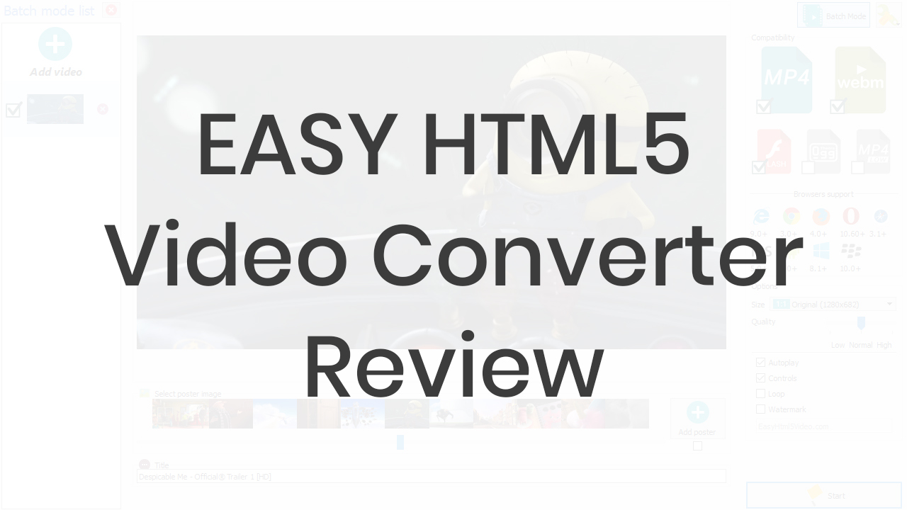 html5 video converter