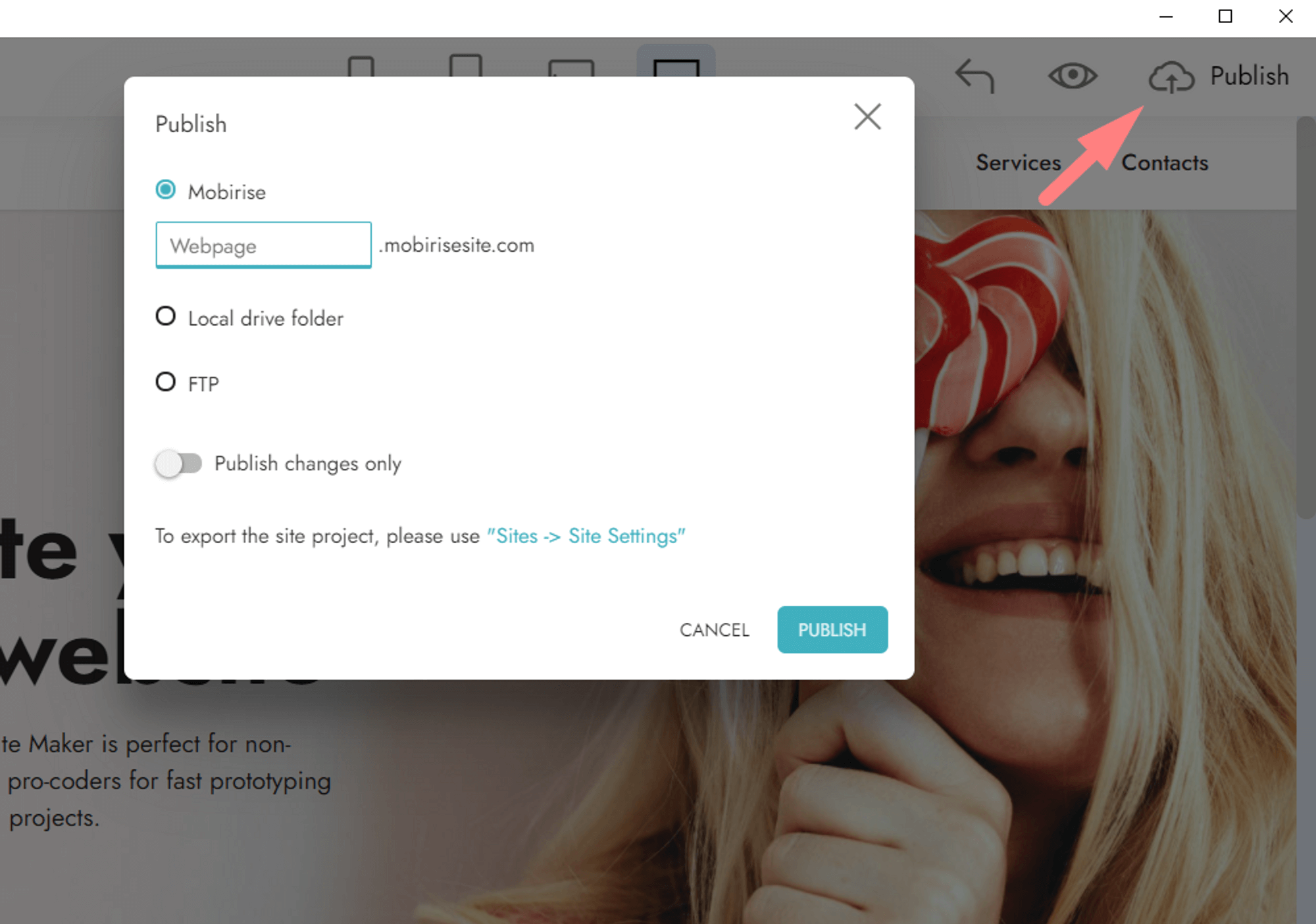 White Label Website Builder HTML Code Generator